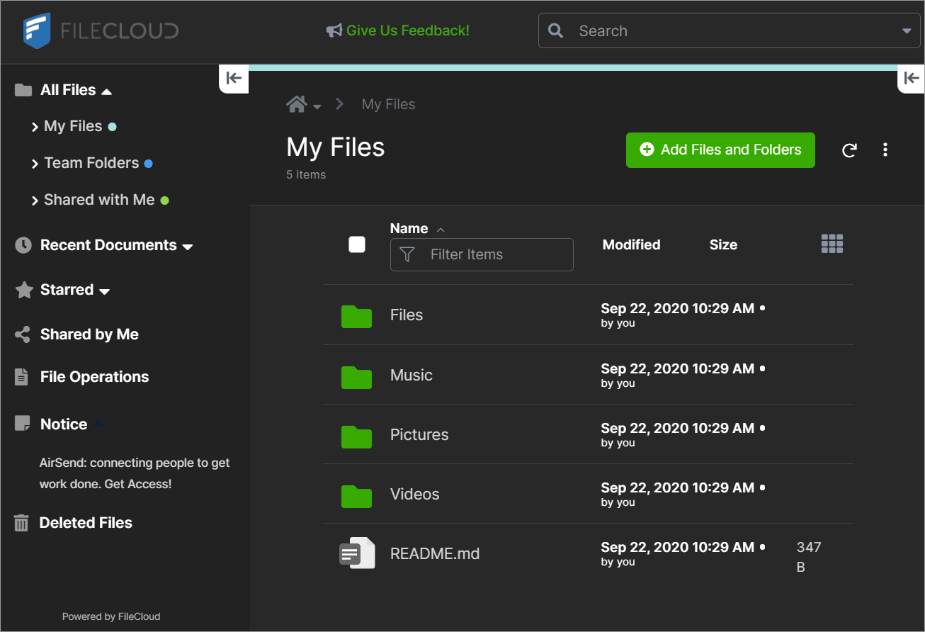 Le nouveau FileCloud 10/2020 – Le blogue de NausicaMedia
